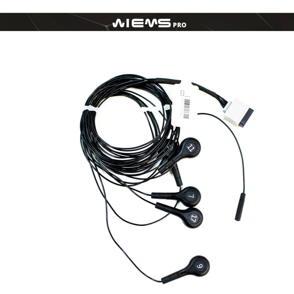 Complete Cable Set (Internal Wires for Pro & Personal EMS SUits Black